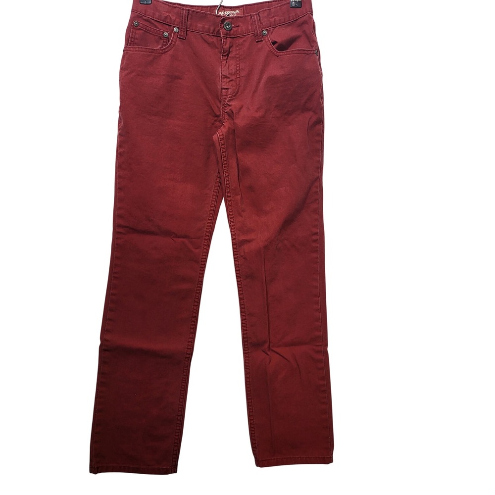 Arizona Jeans‎ Co Kids Skinny Red Jeans Size 16R Casual Everyday Wear